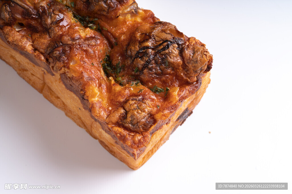 美味核桃酥糕点特写