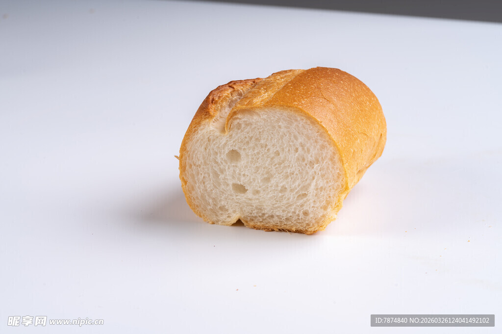 切片白面包特写