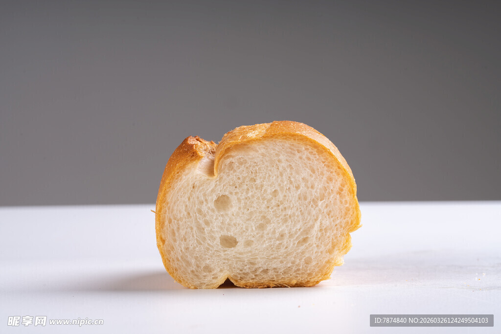 切片面包特写