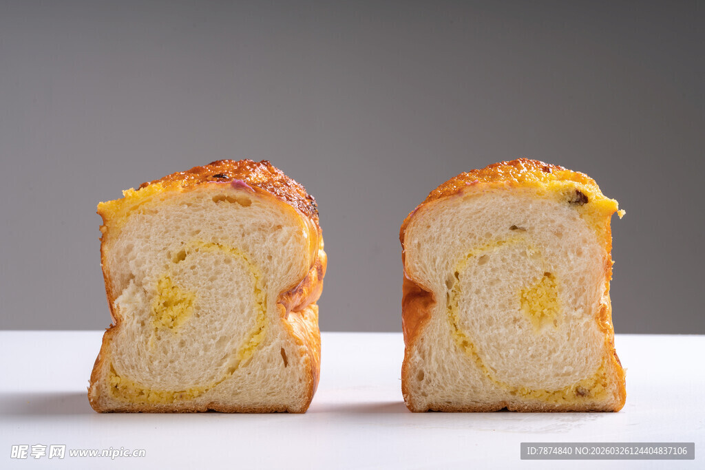 美味切片蛋糕展示