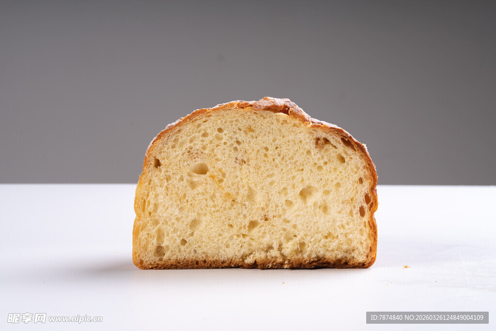 切片面包特写