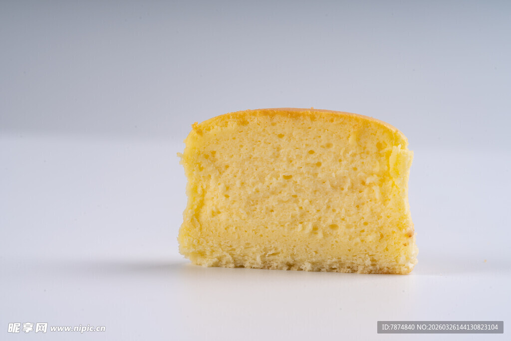 切片黄面包特写