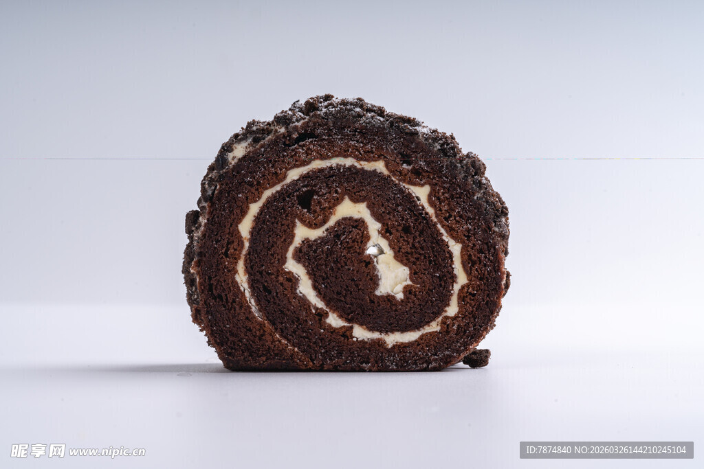 巧克力奶油蛋糕卷