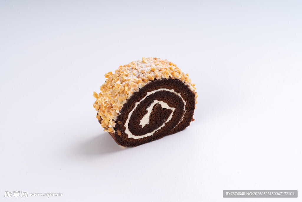 巧克力奶油旋涡蛋糕卷