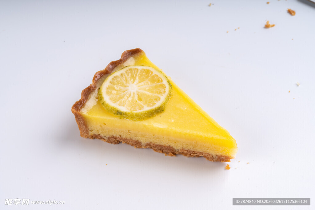 柠檬派切片