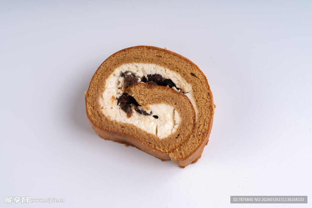 美味夹心蛋糕卷