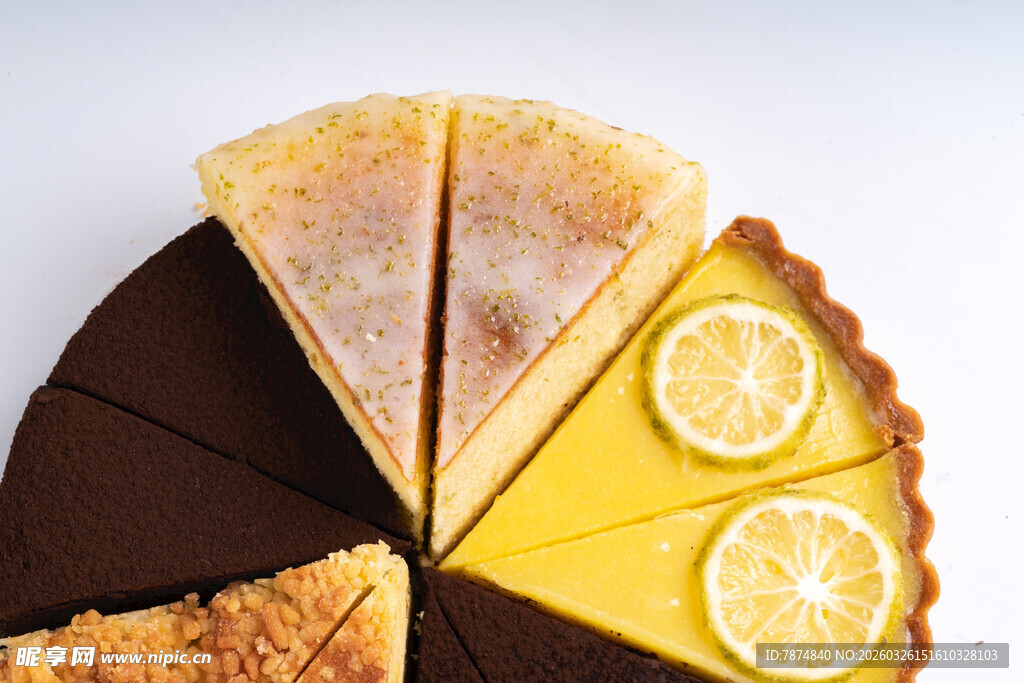 多样美味派组合