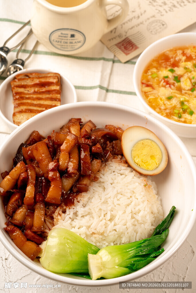 美味卤肉饭套餐