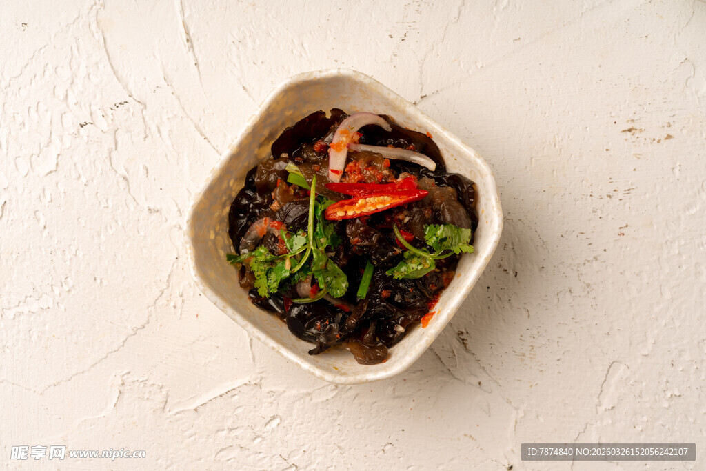 美味凉拌菜 色彩诱人