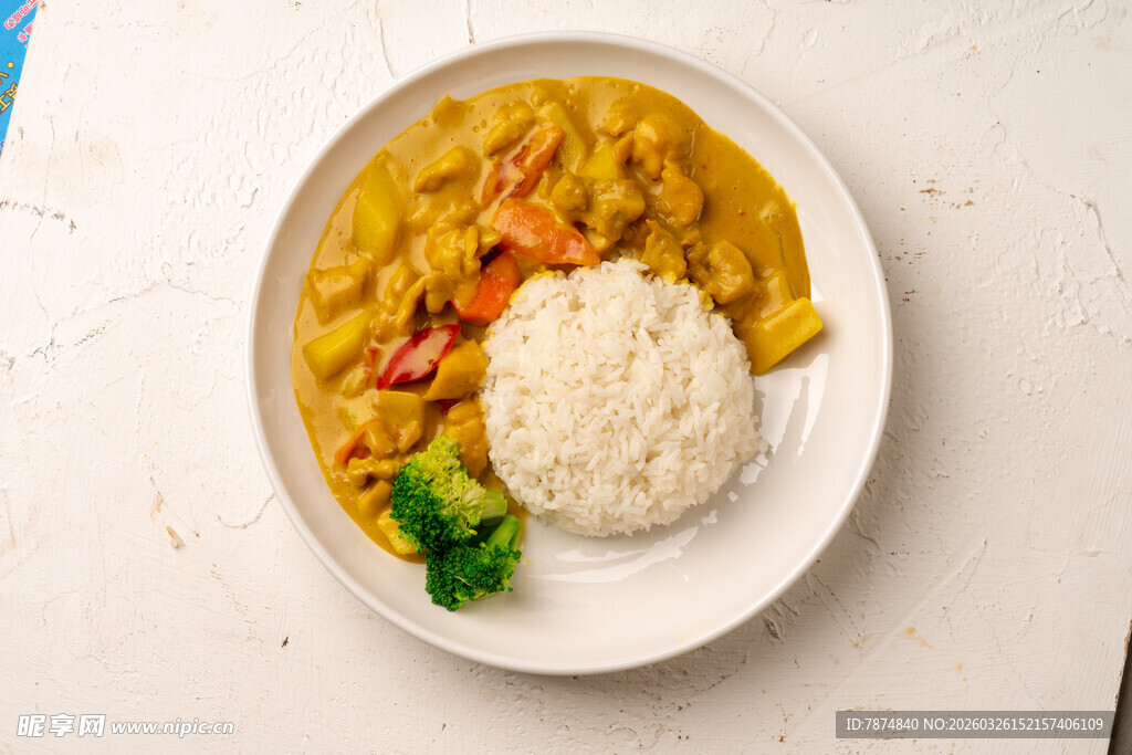 咖喱盖饭 美味主食选择