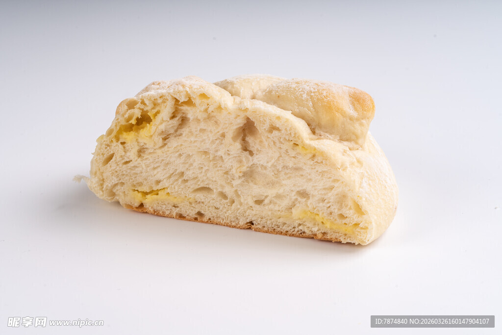 美味全麦面包切片