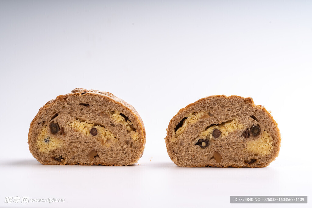 美味果仁夹心糕点