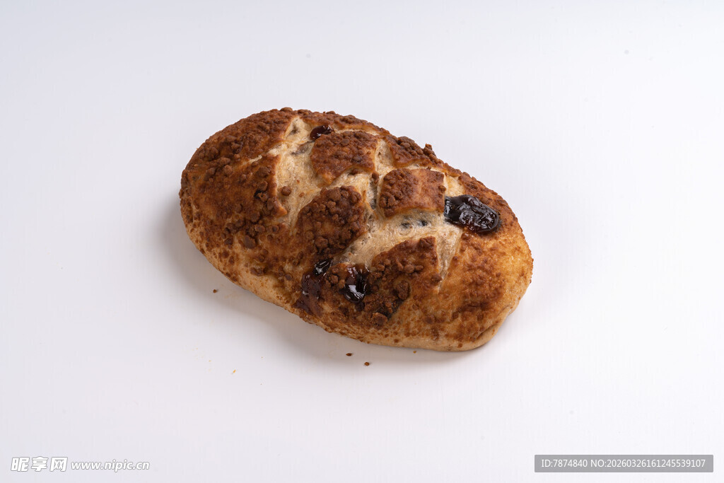 美味葡萄干面包