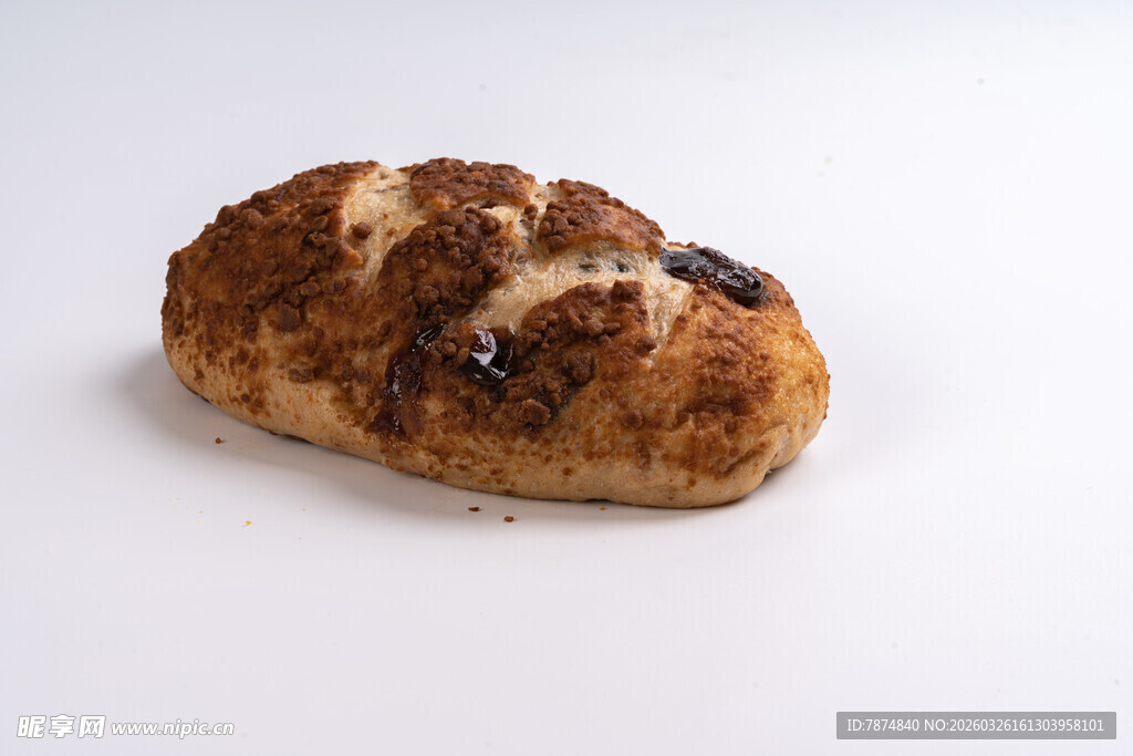 美味葡萄干面包