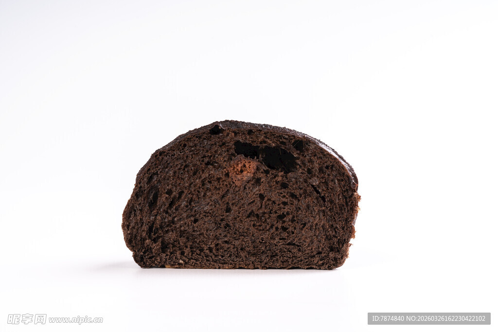 巧克力面包切片