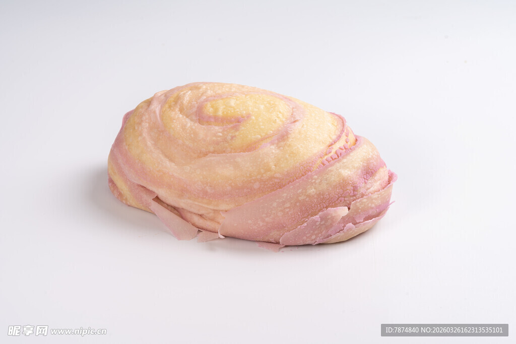 粉色面包