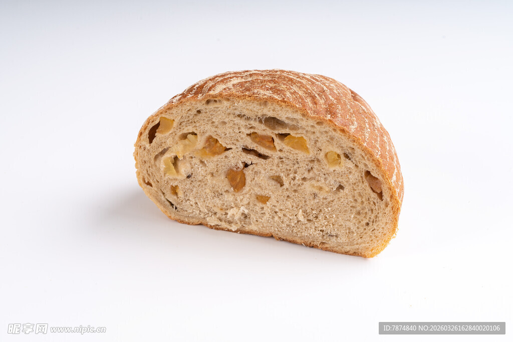 切片全麦坚果面包