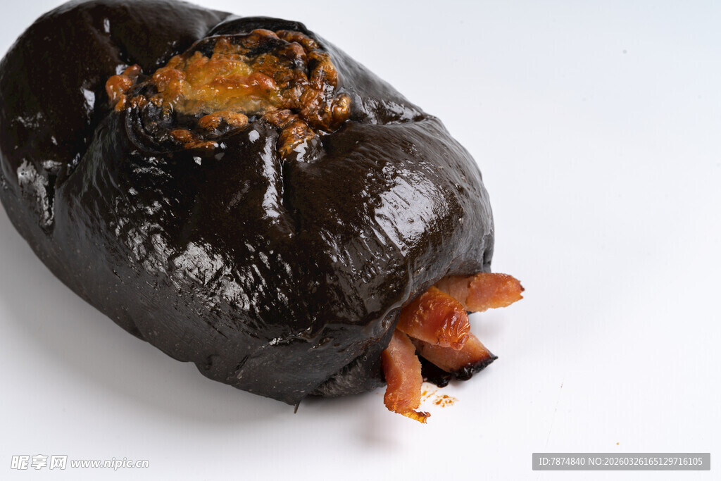 巧克力面包特写