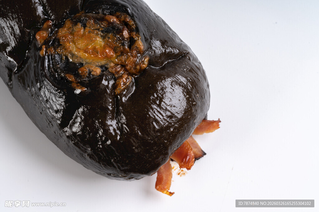 巧克力面包特写