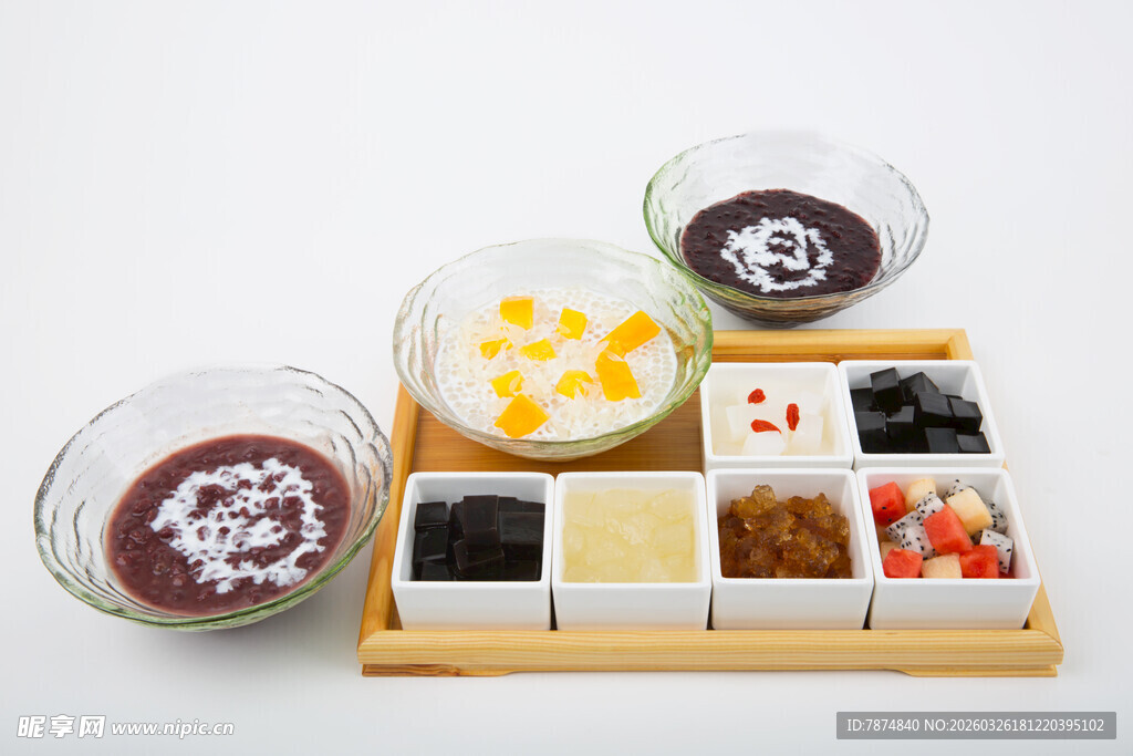 多样甜品组合 美味盛宴