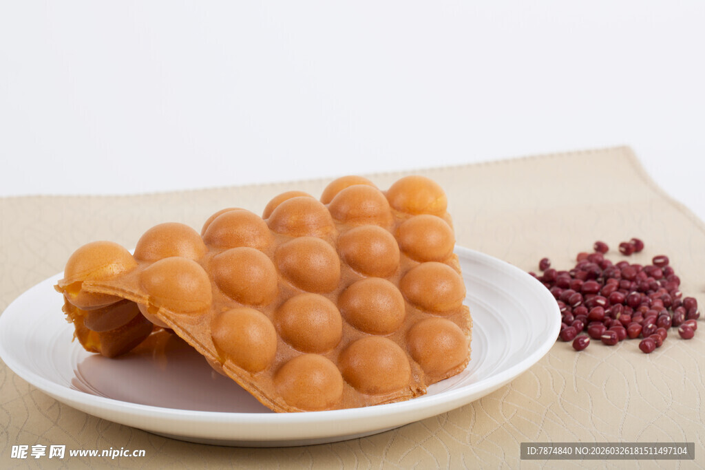 港式鸡蛋仔 红豆相伴