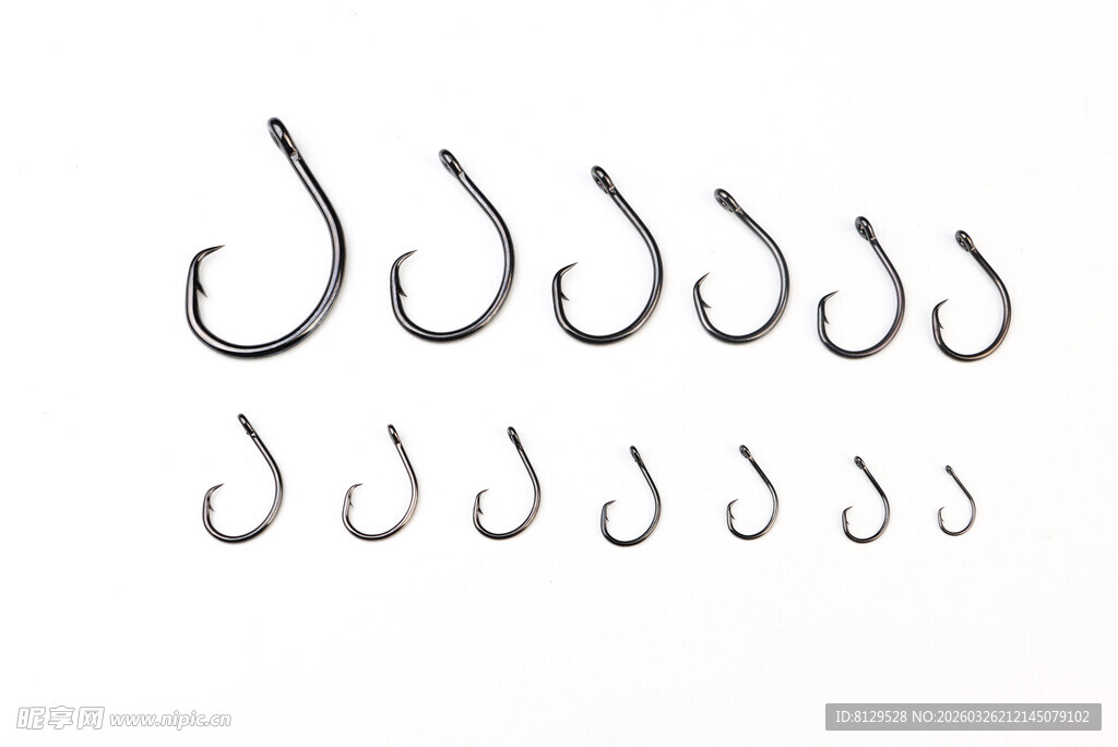 鱼钩图案设计素材