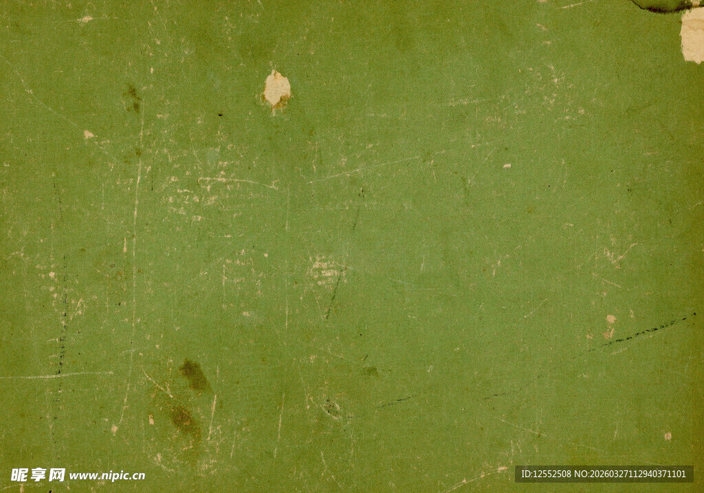 复古绿色斑驳墙面纹理