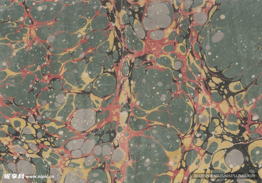 抽象多彩大理石纹理图案