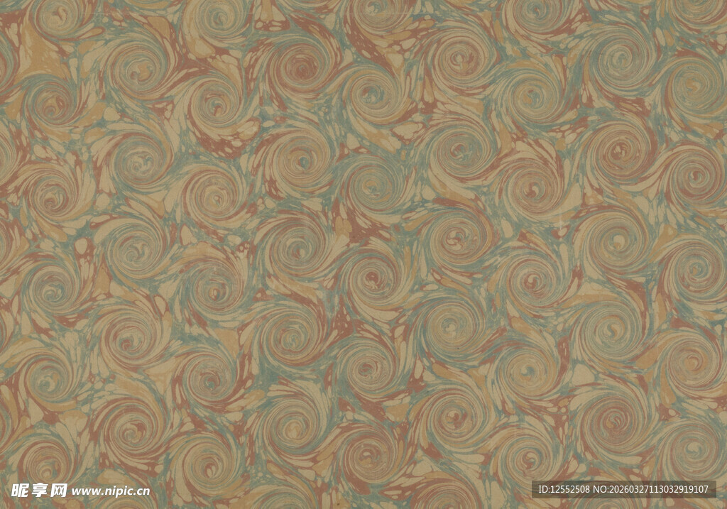 复古花纹墙纸图案