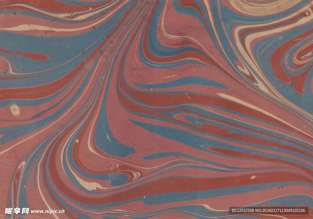 抽象炫彩流体纹理图案