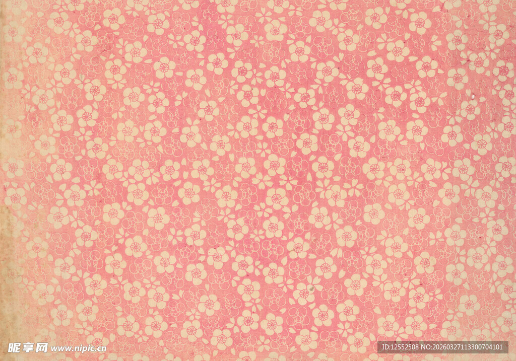 粉色碎花纹理背景图案