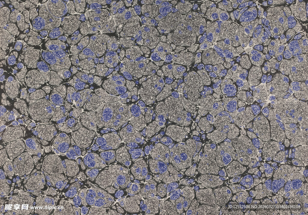蓝灰斑驳纹理图案