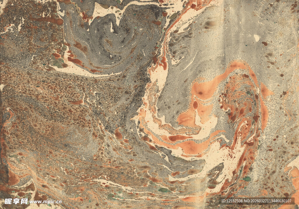 抽象纹理艺术画作