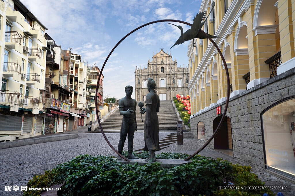 澳门特别行政区大三巴牌坊