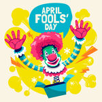 愚人节插画
