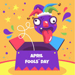 愚人节插画