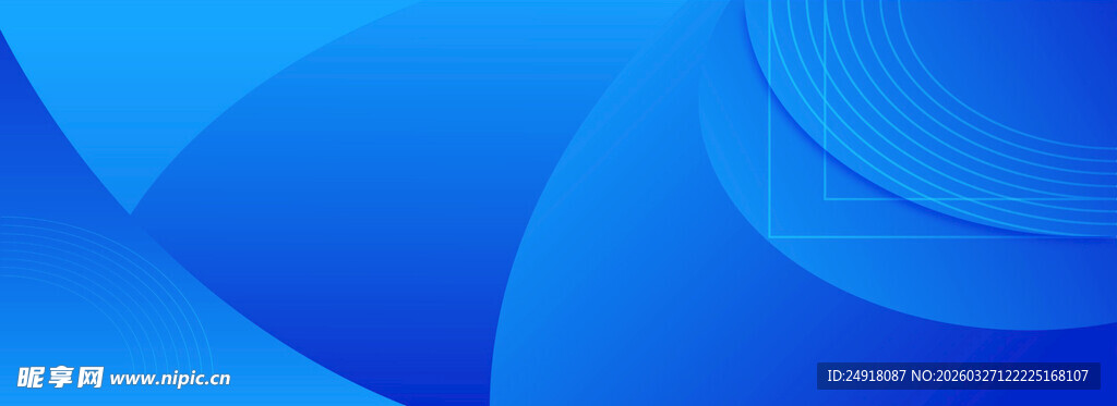 蓝色背景设计 几何背景图