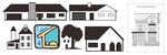 多样房屋设计图标合集