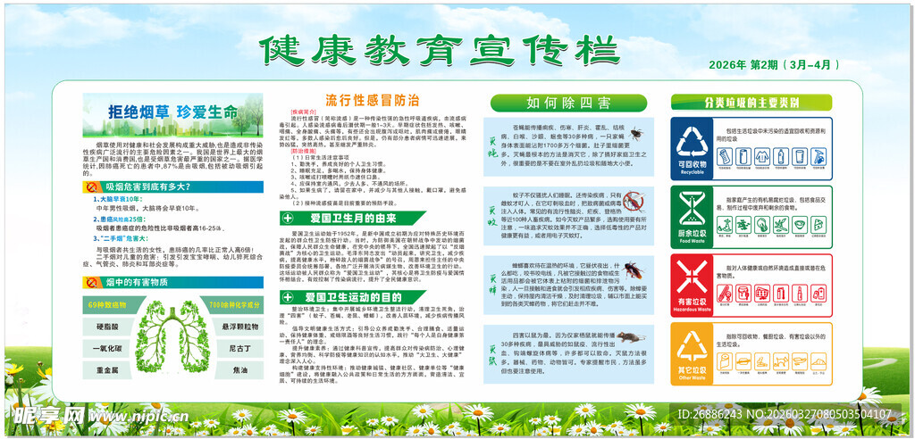 低碳教育宣传展板