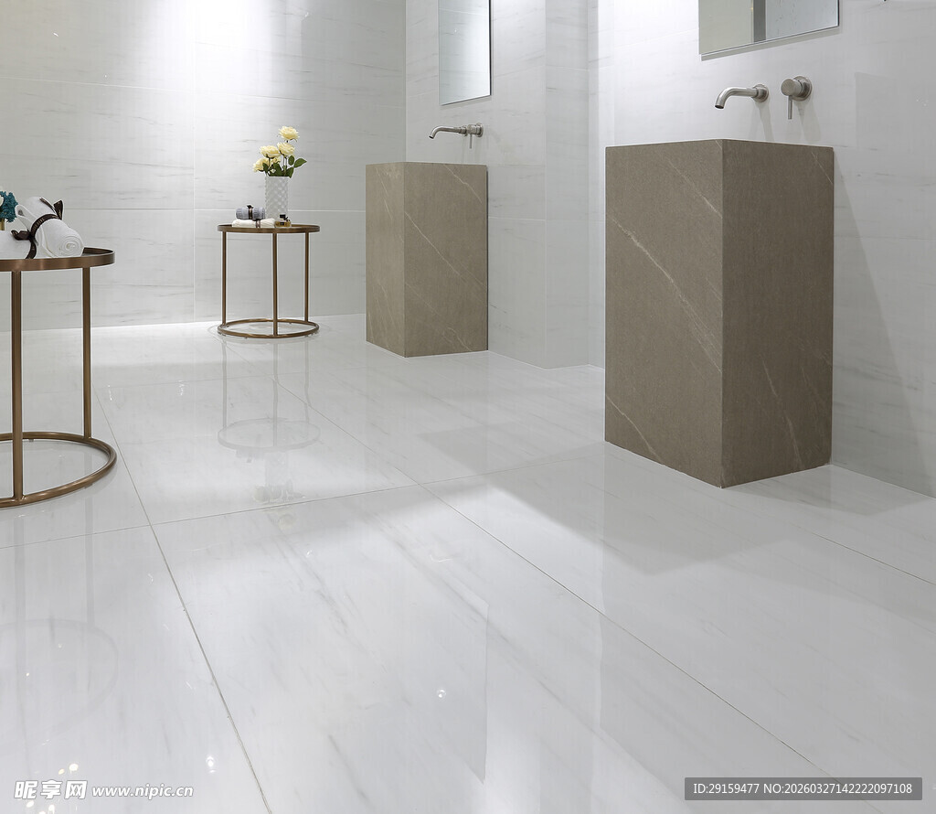 现代简约风格的卫浴空间