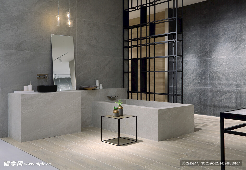 现代简约风格接待区场景