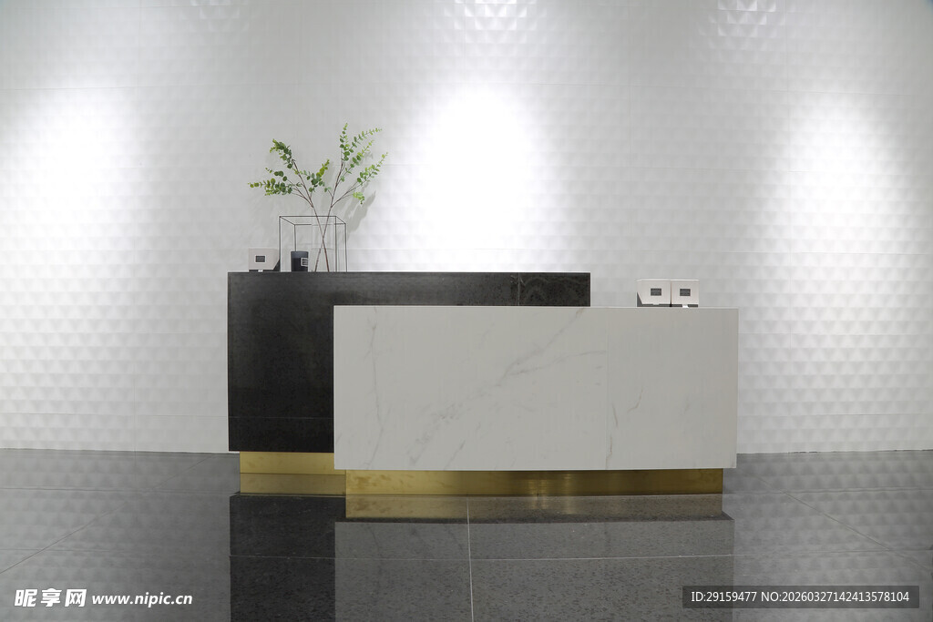 现代简约风格前台设计