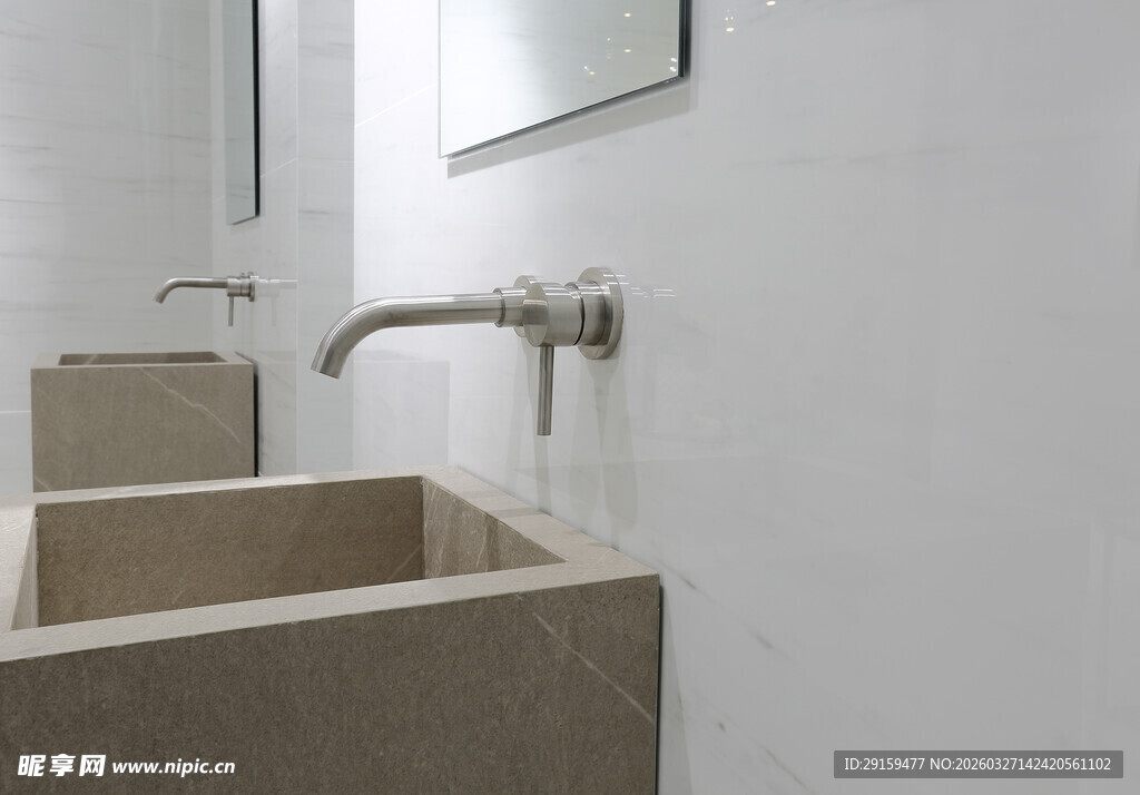 简约现代风格洗手台设计