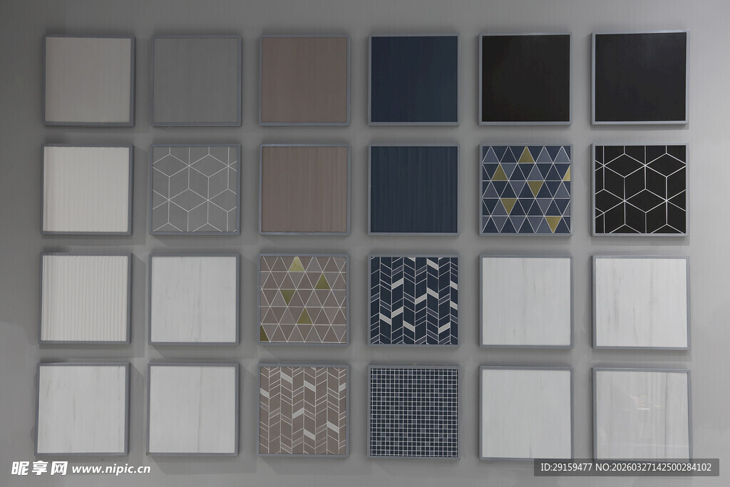 多样瓷砖图案展示