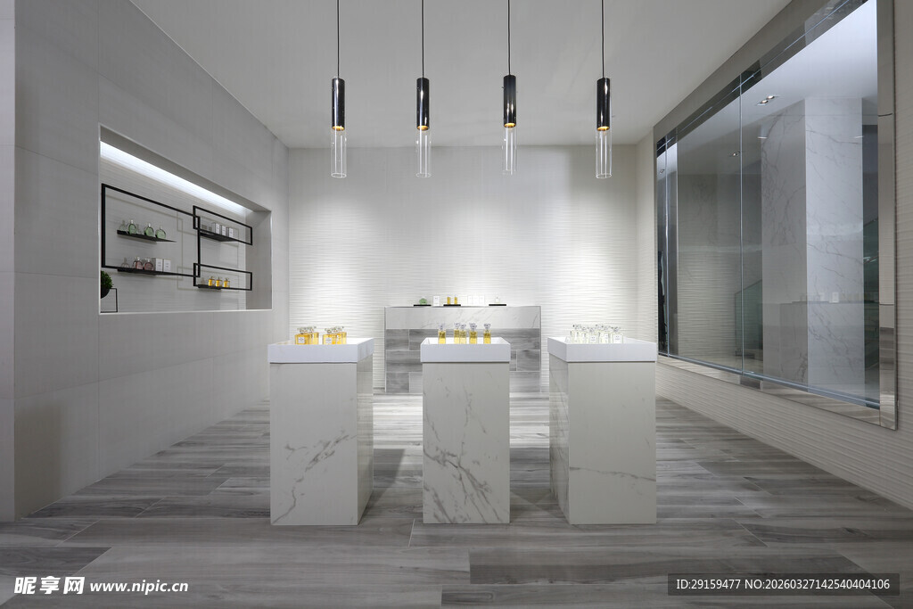 现代简约风室内展示空间