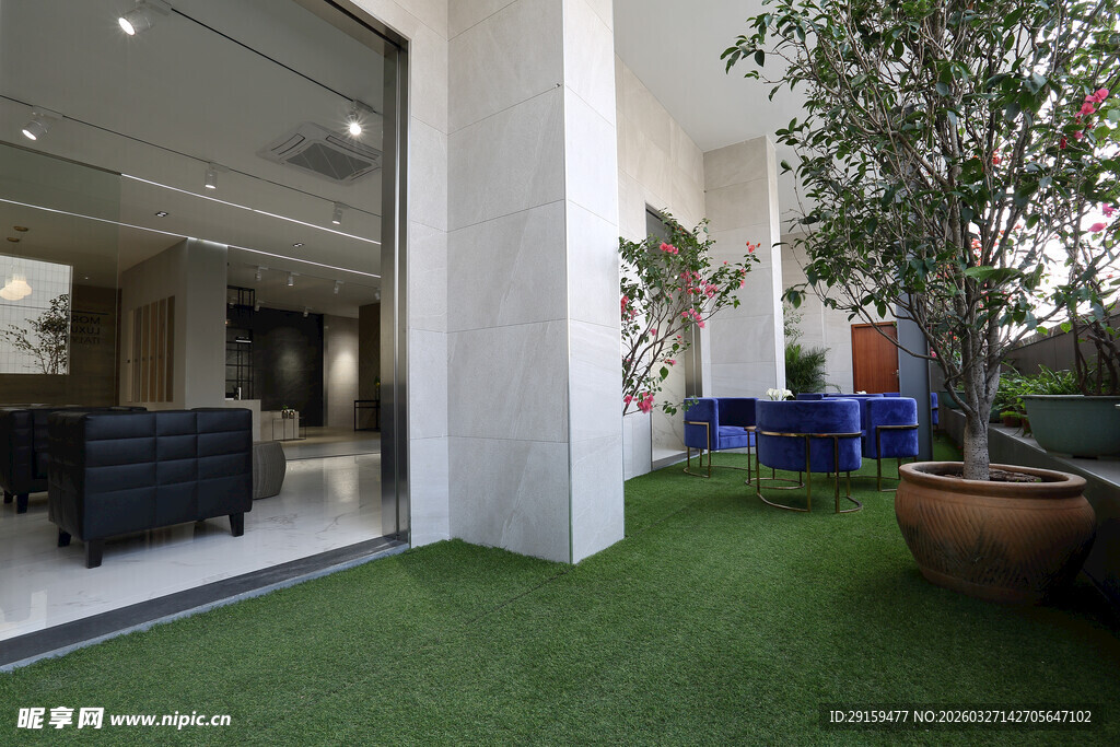 现代庭院室内外景观融合