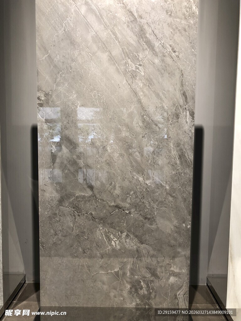 灰色大理石墙面装饰材料