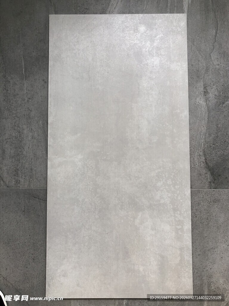 浅灰色纹理瓷砖展示