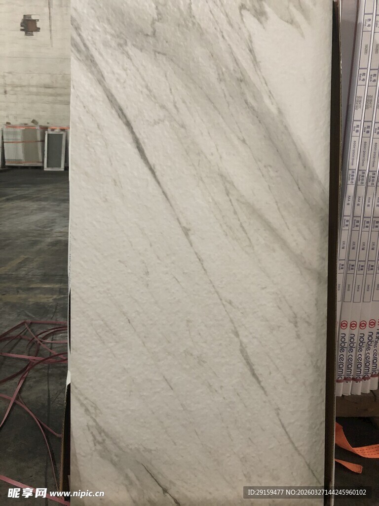 白色大理石纹理板材