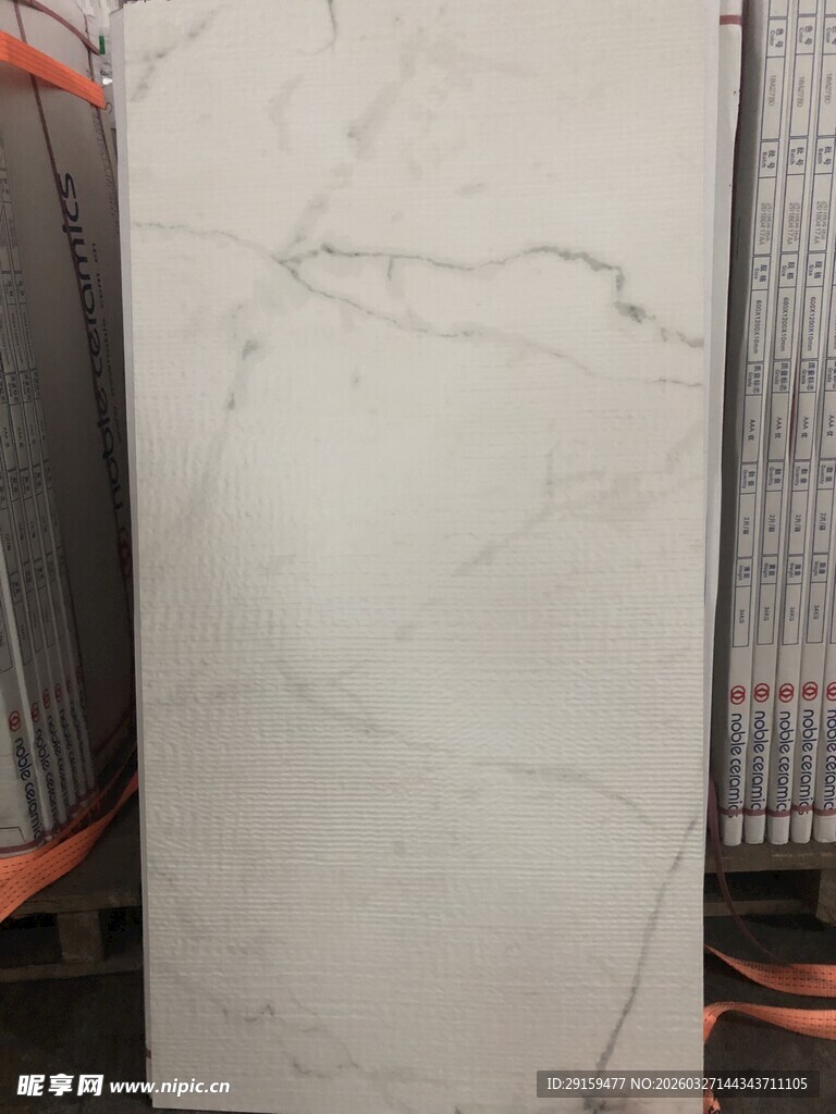 白色大理石瓷砖展示